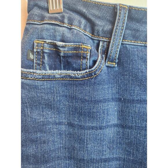 Judy Blue Boyfriend Fit Jeans sz 27 straight leg med wash classic preppy stretch - Picture 4 of 10